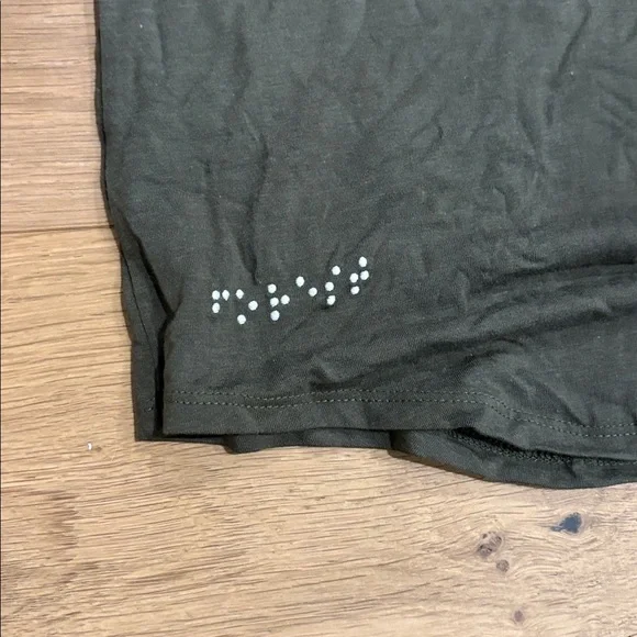 NEW! Two Blind Brothers Olive Short Sleeve Tee - Size Large - Picture 5 of 7